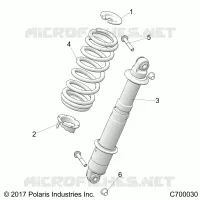 SOSPENSIONE POSTERIORE SHOCK MOUNTING