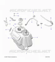 SISTEMA DI ALIMENTAZIONE CARBURANTE, FUEL TANK ASM.