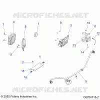 ELETTRICO, HARNESS COMPONENTS AND RELATED- Z21A5A87B2/P87B5/K87B4/SA87B2(C701024-3)