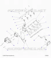 ASPIRAZIONE MANIFOLD, FUEL RAIL AND RELATED