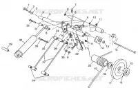 POSTERIORE COPPIA ARM 700 XCR 0985678(A) and EUROPEAN 700 XCR E985678 (4943114311B013)