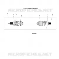 TRASMISSIONE, DRIVE SHAFT, FRONT
