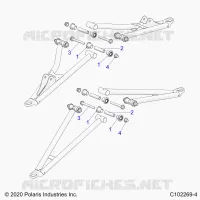SOSPENSIONI ANTERIORI A-ARM, MOUNTING