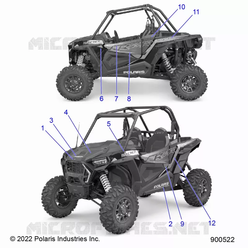 DECALSS, GRAPHICS- Z23NAV99AL/BL (900522-01)