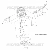 MOTORE, CARBURATORE LOWER