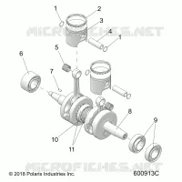 ENGINE, PISTONE &amp; ALBERO MOTORE