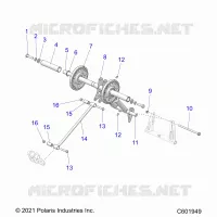 SUSPENSION, POSTERIORE COPPIA ARM