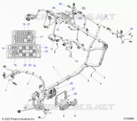 ELETTRICO, WIRE HARNESS, CHASSIS