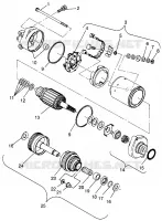 AVVIAMENTO MOTORE SL 900 B964291 and  Intl. SL 900 I964291 (4935583558C008)