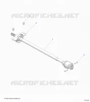 TRASMISSIONE, FRONT PROP SHAFT