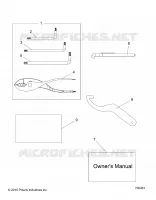 REFERENCES, TOOL KIT AND MANUALE DEL PROPRIETARIOS