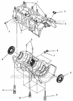 CARTER ASSEMBLY 440 XCR 0941760 (4925182518032A)