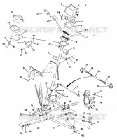 INSIEME DELLO STERZO 350 2X4 (4918531853011A)
