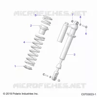 SUSPENSION, SHOCK ANTERIORE MOUNTING, STANDARD/PREMIUM