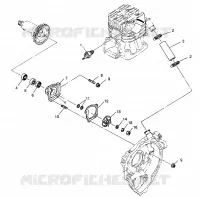 POMPA DELL'ACQUA 6X6 400L W968740 and 6X6 400L Norwegian N968740 (4935963596D011)