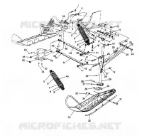 SOSPENSIONI ANTERIORI and SCIARE  500 EFI 0952774, EFI SKS 0952574,   EFI SKS PT 09 (4929052905B003)