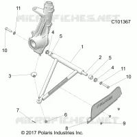 SUSPENSION, A-ARM AND PAVONEGGIARSI MOUNTING