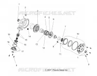 ANTERIORE SCATOLA INGRANAGGI (DEMAND DRIVE)(If Built Before 7/24/06)
