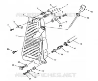 SERBATOIO OLIO ASSEMBLY Magnum 2x4 W957544 (4926852685A013)