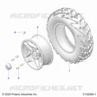 RUOTAS, FRONT TIRE