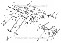 POSTERIORE COPPIA ARM Storm 0940782 and Storm SKS 0940582 (4925032503022A)
