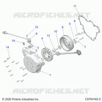 ENGINE, STATOR AND FLYRUOTA
