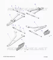 SOSPENSIONI ANTERIORI CONTROL ARMS