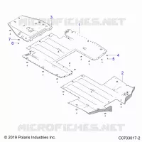 CHASSIS, SCIARED PLATES
