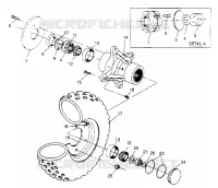 RUOTA ANTERIORE MONTAGGIO 6x6 400L