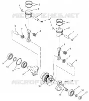 PISTONEEE   ALBERO MOTORE LITE TOURING 0983133 AND EUROPEAN LITE TOURNG E983133 (4941934193C005)