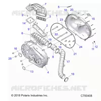 TRASMISSIONE, CLUTCH COVER AND DUCTING