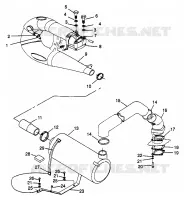 IMPIANTO DI SCARICO SLT 700 B974572 (4941124112B005)