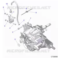 TRASMISSIONE, MAIN GEARCASE MOUNTING