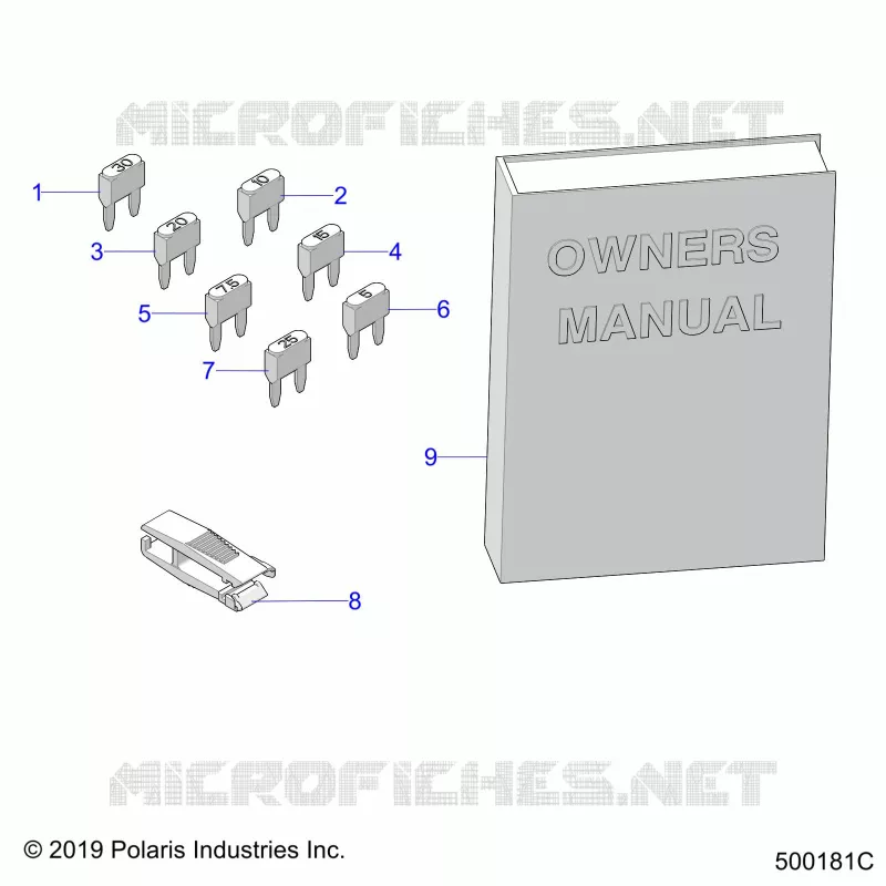 REFERENCE, MANUALE DEL PROPRIETARIO AND TOOL KIT