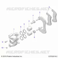 BRAKES, PINZA FRENO POSTERIORE