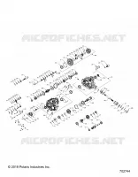 TRASMISSIONE, MAIN GEARCASE INTERNALS