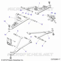 SOSPENSIONI ANTERIORI CONTROL ARMS