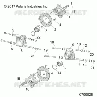 SUSPENSION, PORTAPACCHI POSTERIORE