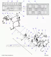 ELETTRICO, WIRE HARNESS, CHASSIS