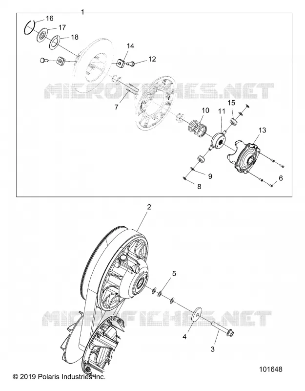 TRASMISSIONE, SECONDARY CLUTCH
