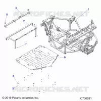 CHASSIS, MAIN TELAIO