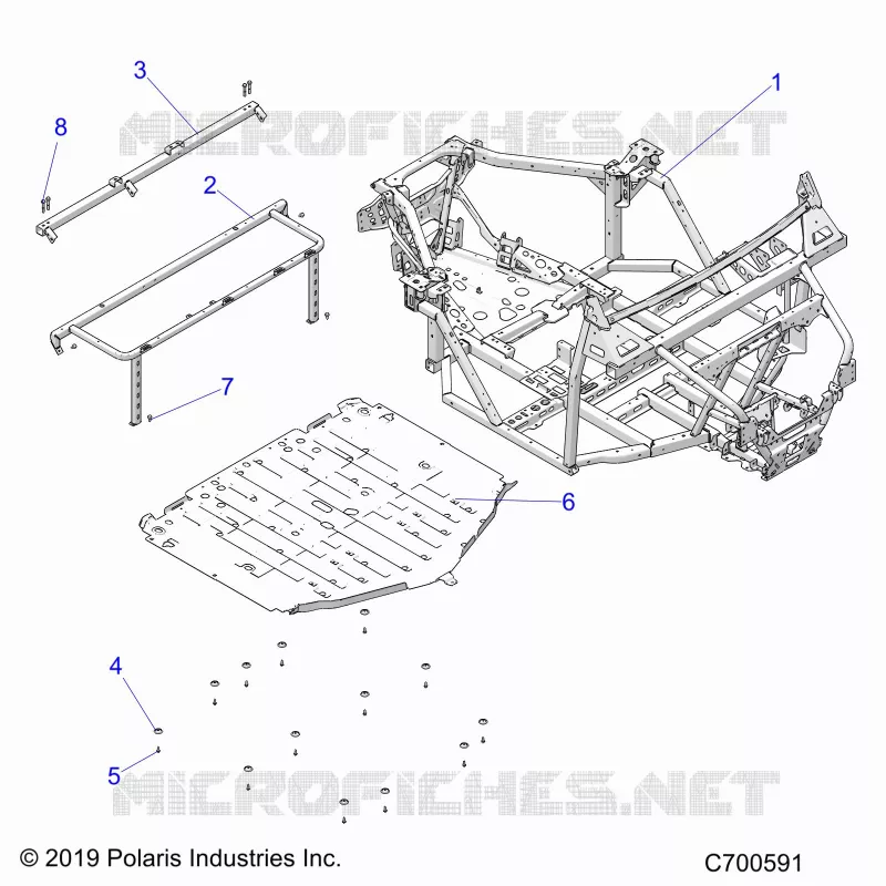 CHASSIS, MAIN TELAIO