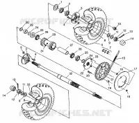 TRAZIONE POSTERIORE 2X4 300 W957530 (4930053005C002)