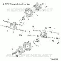 SUSPENSION, PORTAPACCHI POSTERIORE