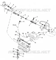 SISTEMA DI RAFFREDDAMENTO  HURRICANE B964466 and  Intl. HURRICANE I964466 (4935733573B007)