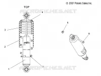 SHOCK ANTERIORE PISTA (7043048)