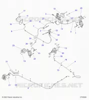 BRAKES, BRAKE LINES AND CILINDRO PRINCIPALE