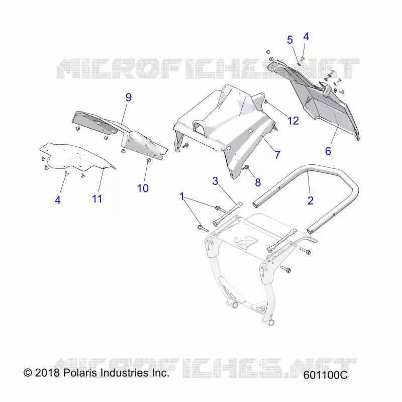 PARAURTI, REAR AND CLOSEOFF