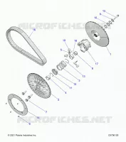 TRASMISSIONE, SECONDARY CLUTCH