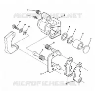 FRENO ANTERIORE MONTAGGIO TRAIL BLAZER (4919761976016A)